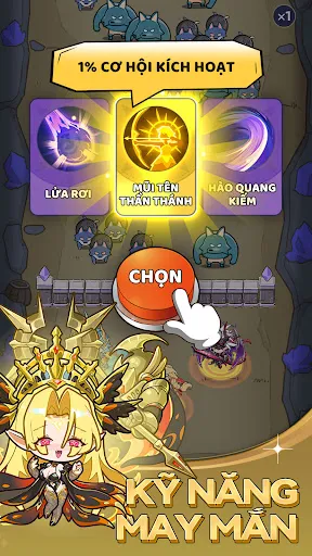 Gambit Hero: Vận Mệnh Anh Hùng ảnh chụp màn hình 2
