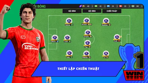 Top Eleven: Quản Lý Bóng Đá ảnh chụp màn hình 4